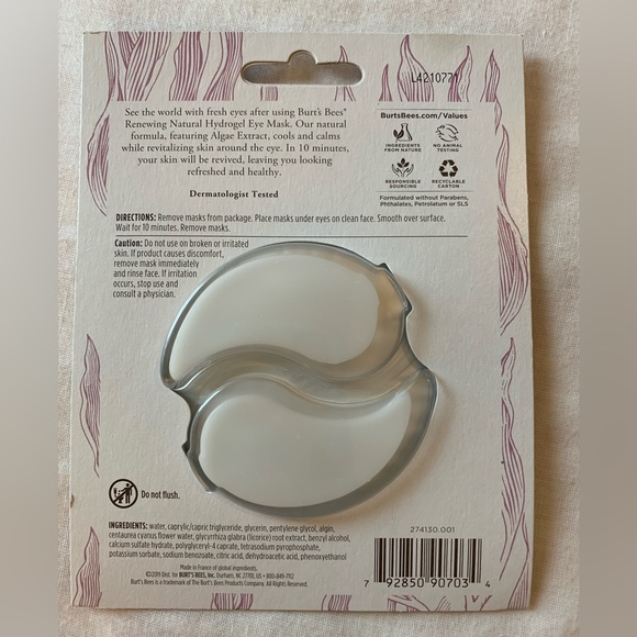 NIB - Bundle of 7 Masks ( 4 Face Masks + 1 Hand Mask + 1 Eye Mask) - Picture 3 of 15